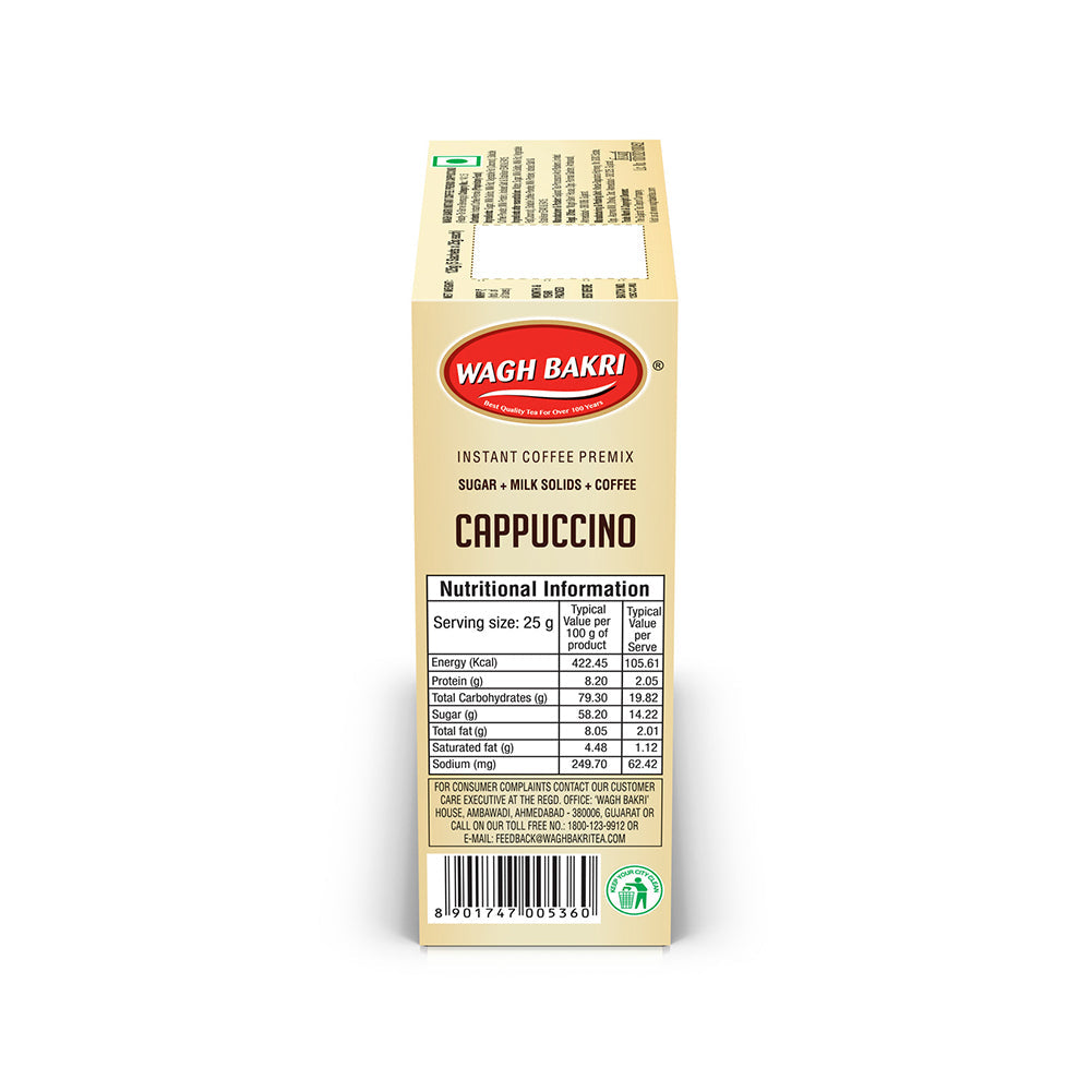 Wagh Bakri Instant Cappuccino Coffee Premix