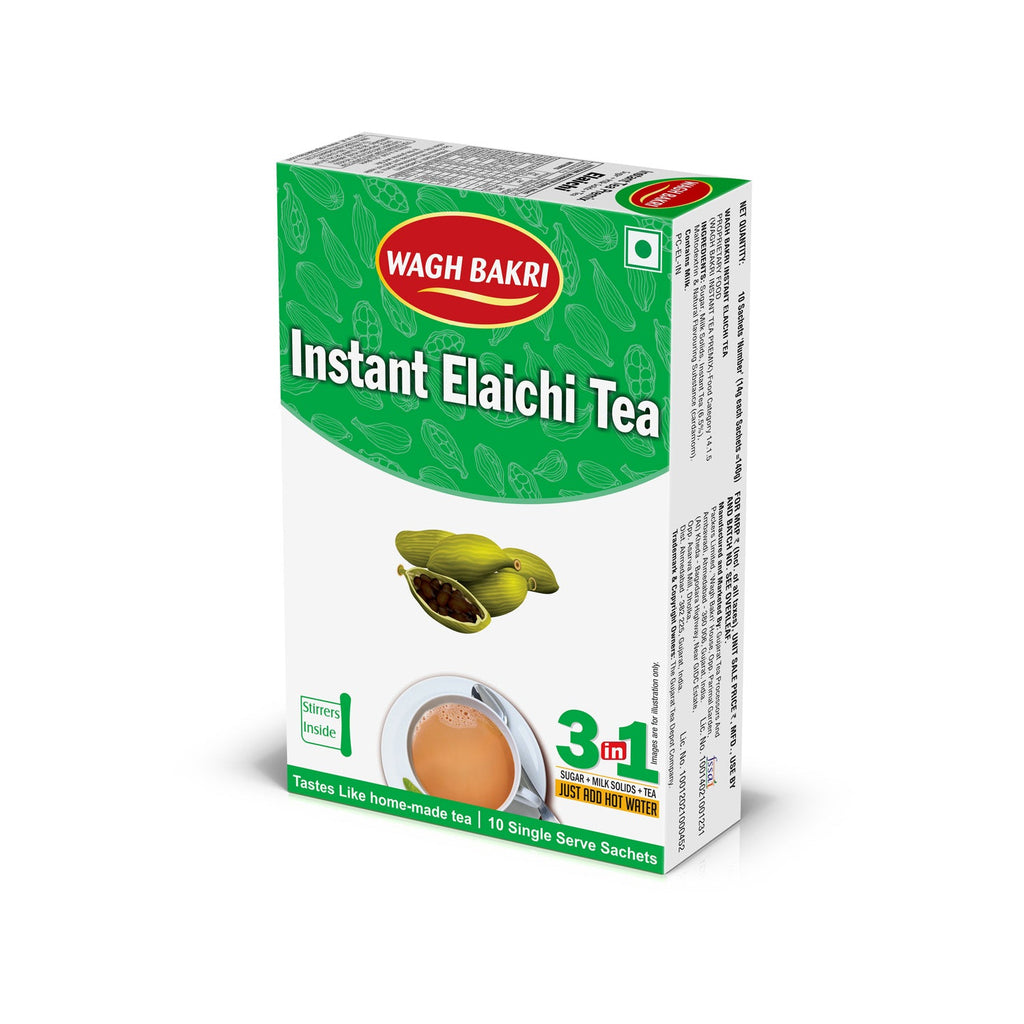 Wagh Bakri Instant Tea Premix Elaichi