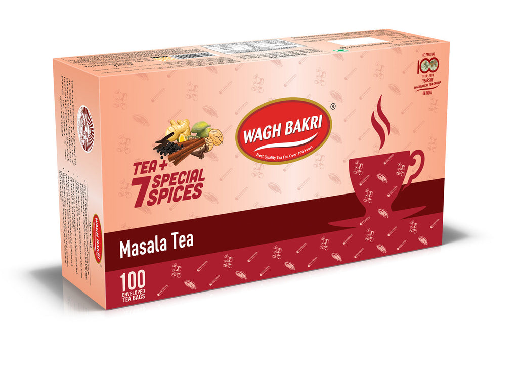 Wagh Bakri Masala Tea Bags | Best Masala Tea