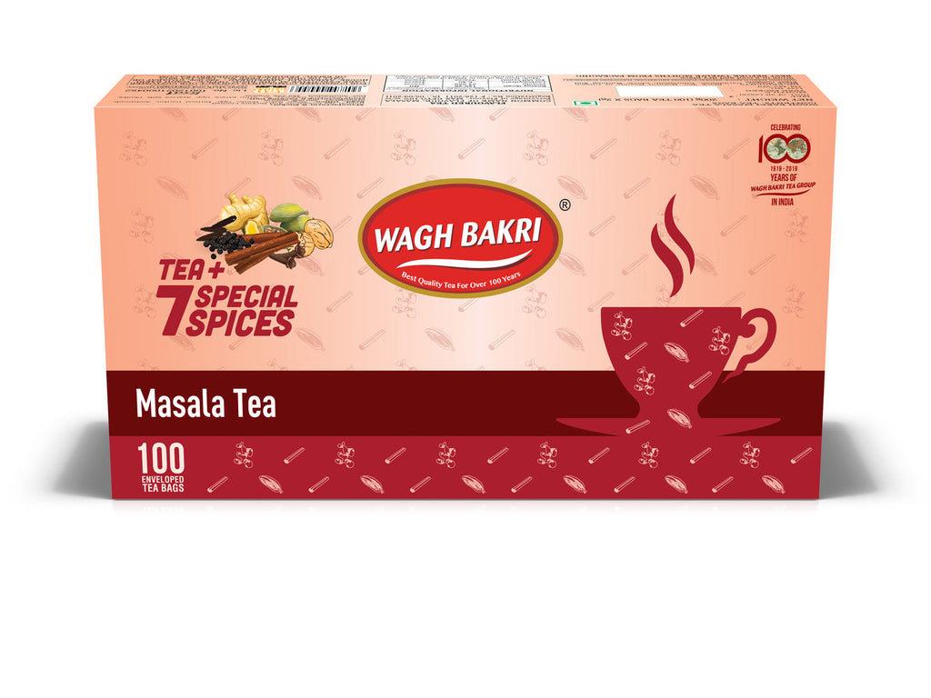 Wagh Bakri Masala Tea Bags | Best Masala Tea