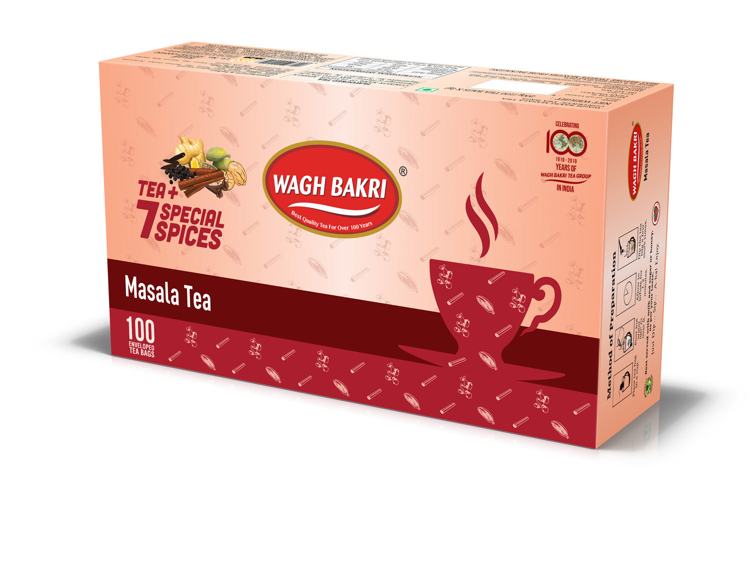 Wagh Bakri Masala Tea Bags | Best Masala Tea