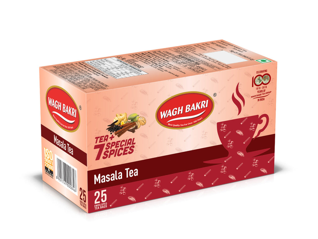 Wagh Bakri Masala Tea Bags | Best Masala Tea