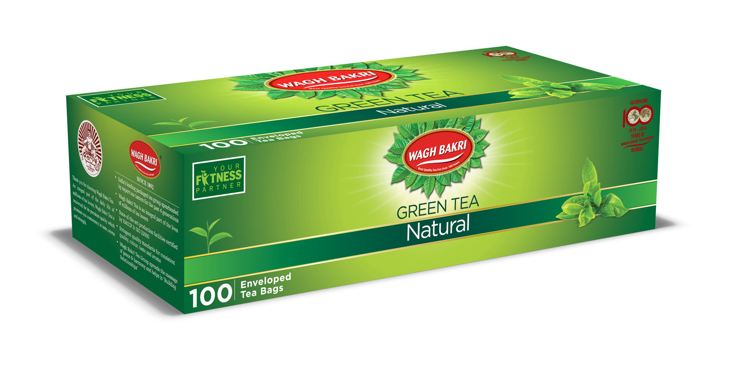 Wagh Bakri Natural Green Tea Bags