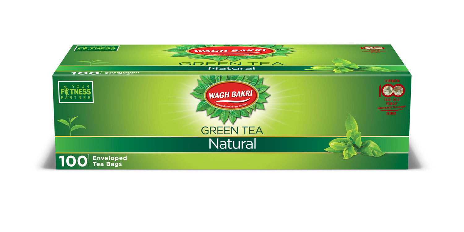 Wagh Bakri Natural Green Tea Bags