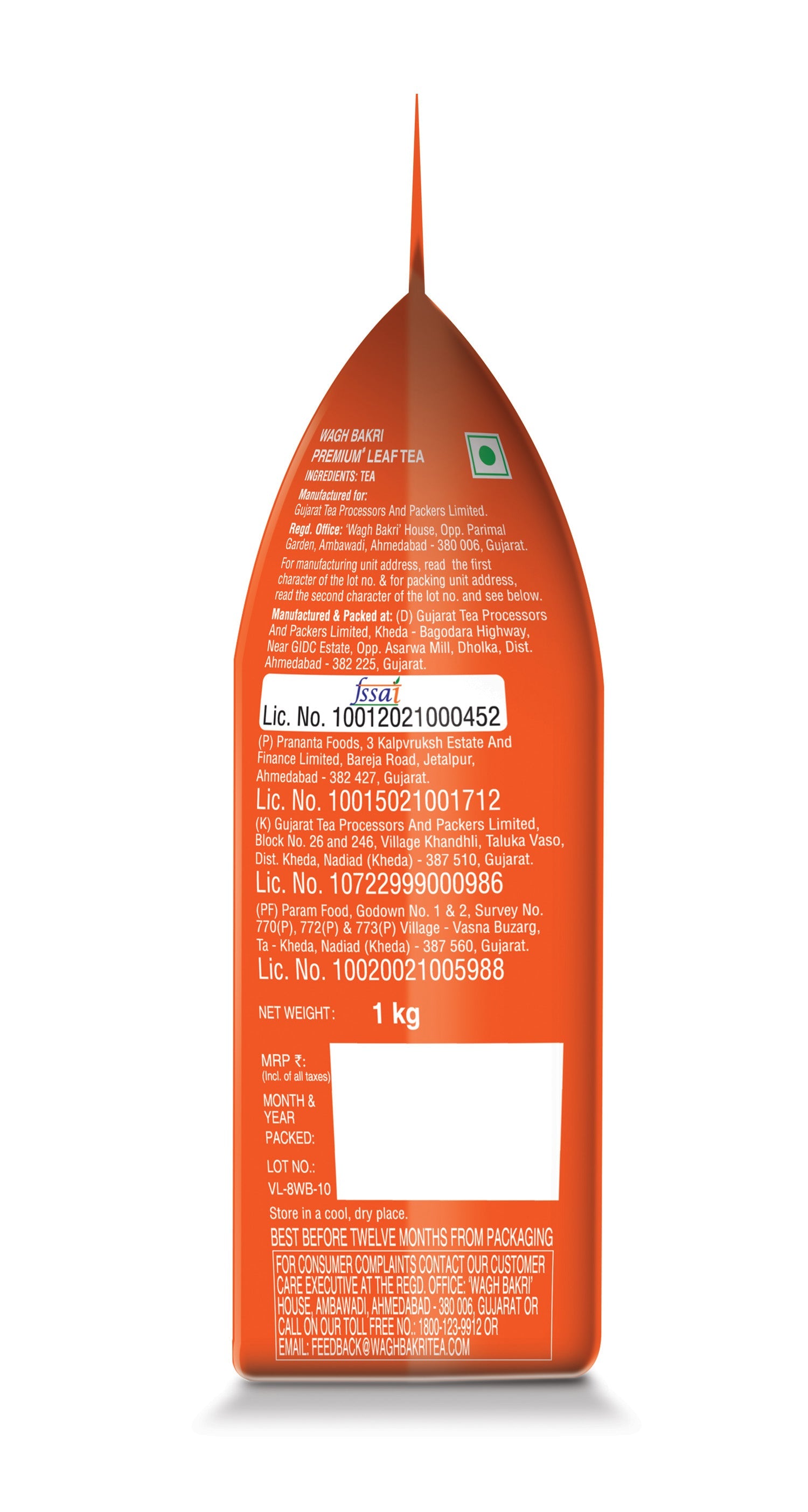 Wagh Bakri Premium Leaf Tea Pouch