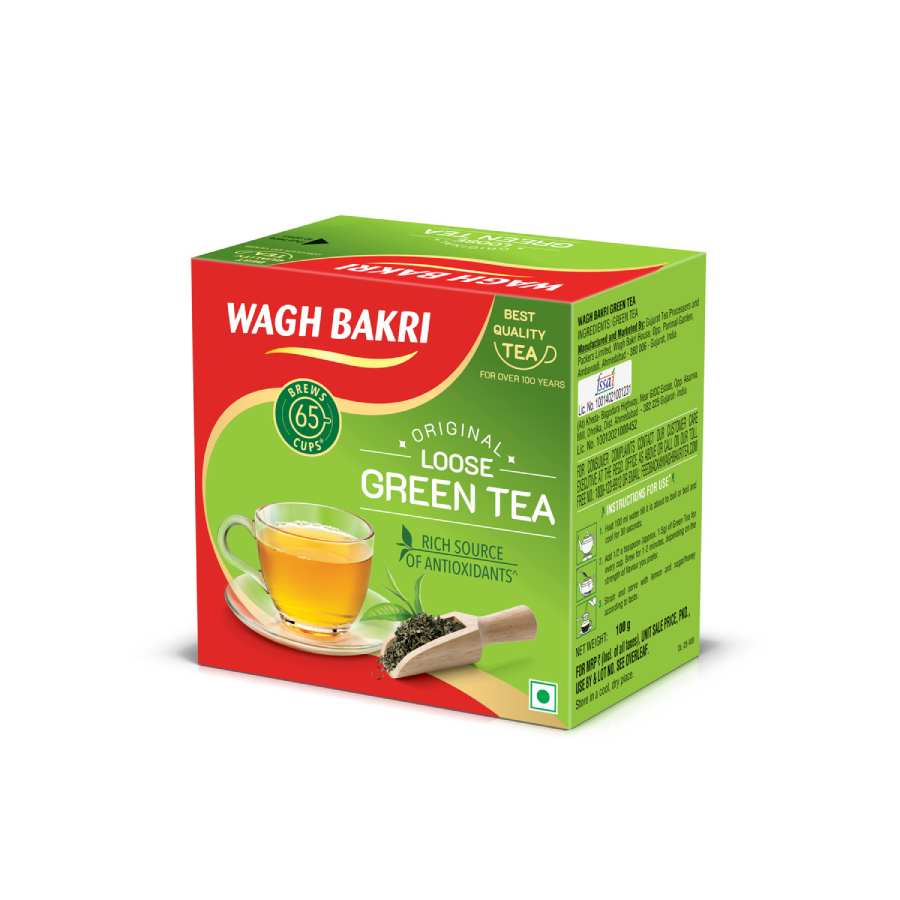 Wagh Bakri Green Tea Leaf