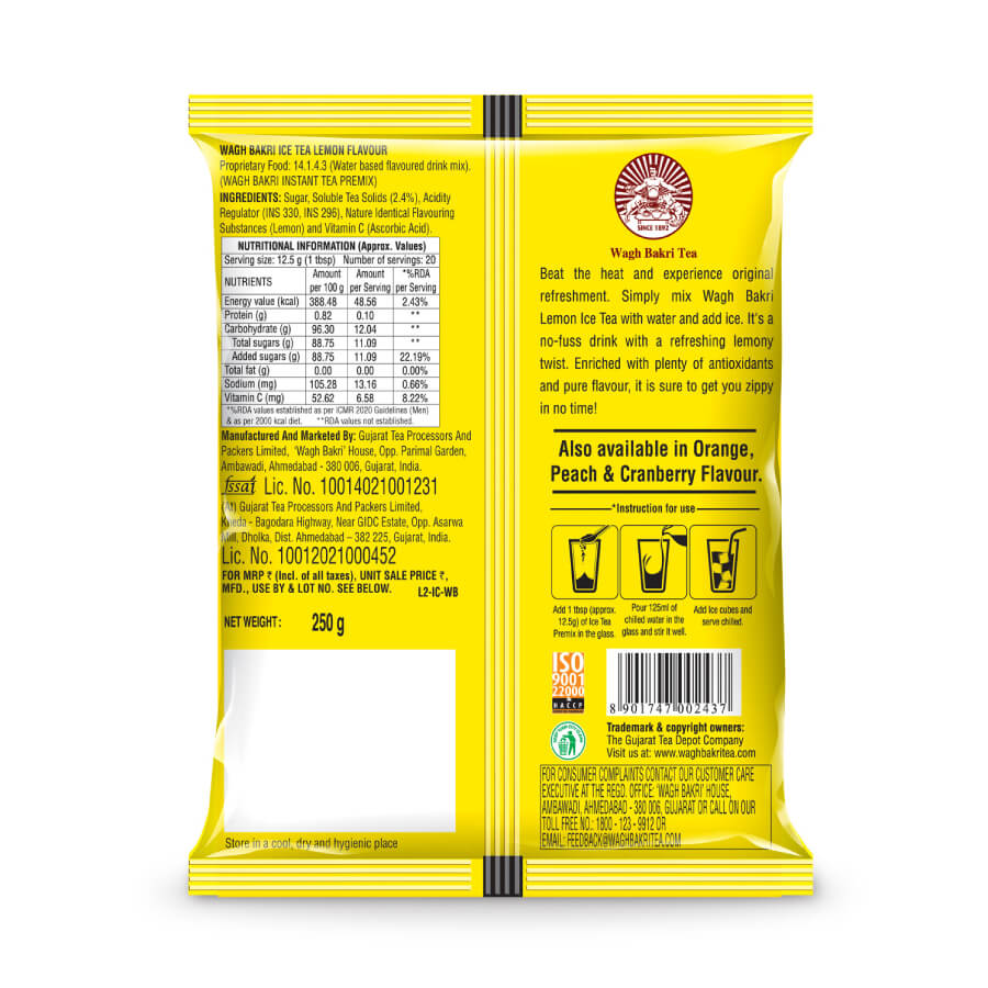 Wagh Bakri Lemon Ice Tea